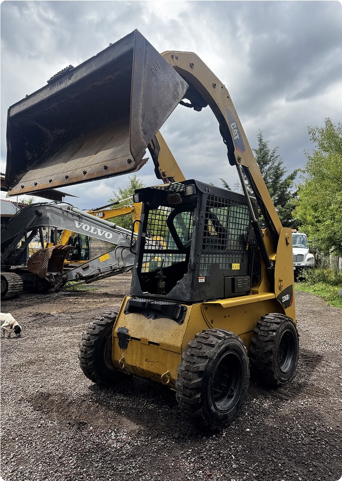 minicargador amarillo