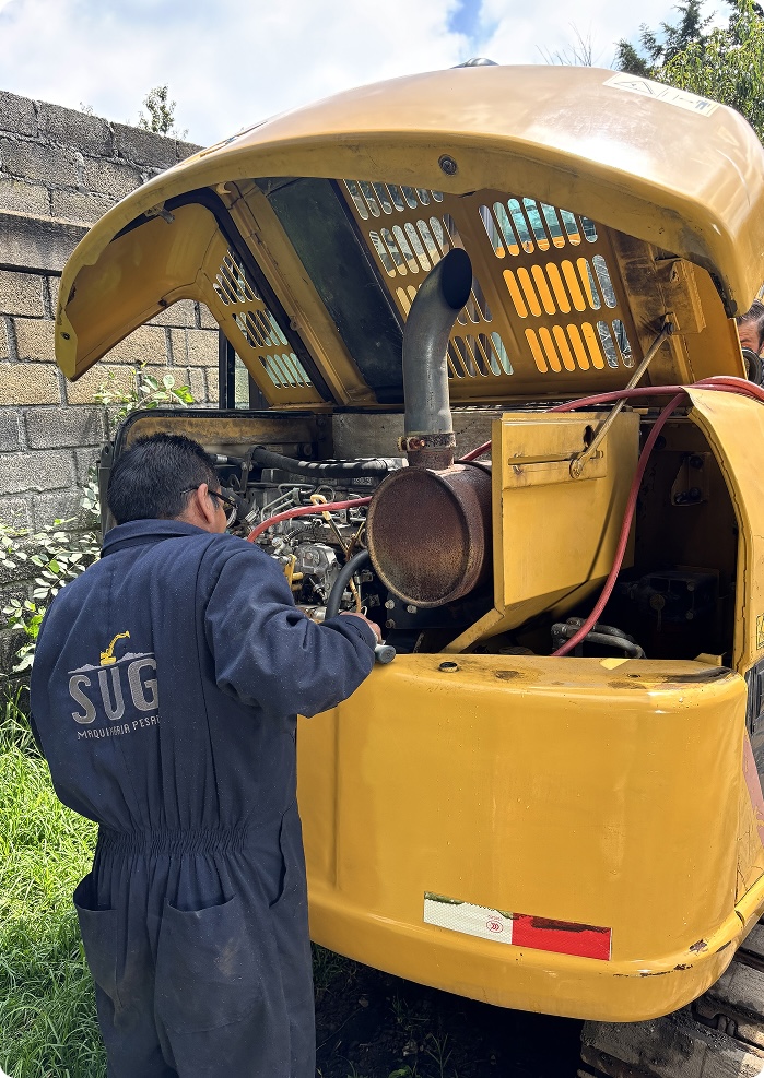 mantenimineto a motor mincargador